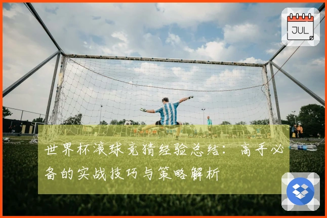世界杯滚球竞猜经验总结：高手必备的实战技巧与策略解析